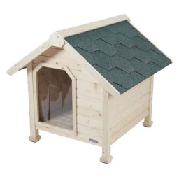 ZOLUX CHALET Dřevěná bouda pro psy 95x101x95cm Large