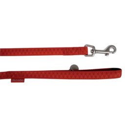 ZOLUX MAX LEATHER Vodítko kožené červené 120x1cm