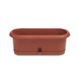 STEFANPLAST Plastový truhlík s miskou Pierina 50cm