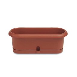 STEFANPLAST Plastový truhlík s miskou Pierina 60cm
