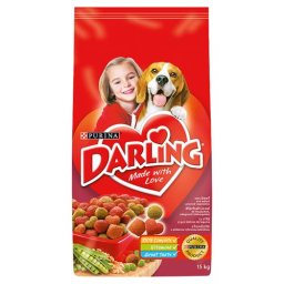 DARLING Pes Granule 15kg Drůbež a Zelenina