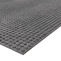 Černá textilní extra odolná čistící vstupní rohož pro vysokozdvižné vozíky FLOMA Lift Truck - 115 x 170 x 0,63 cm