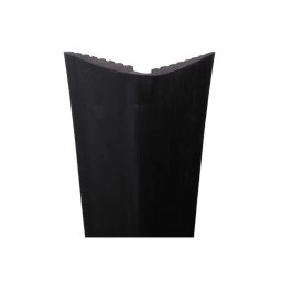 Gumová ochrana rohů zdí, stěn FLOMA - 150 cm x 9 x 9 cm x 1 cm