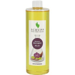 Aromatický masážní olej, Relax, 500 ml s dávkovačem