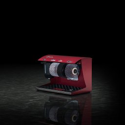 Červený čistič bot Heute Elegance Color