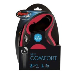 flexi Comfort popruh L 8m/50kg červené NEW