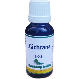 Bio Bachovy květy 20 ml S.O.S. ZÁCHRANA