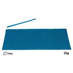 Náplně tavné modré do lepící pistole průměr 7mm 1kg
