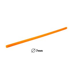 Náplň tavná oranžová do lepící pistole průměr 7mm 1ks