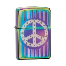 Zapalovač ZIPPO 26025 Rivet Peace Sign
