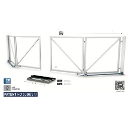 CAIS TWIN DRIVE 6.0 - systém pro skládací dvoukřídlou, do 6m průjezdu