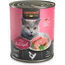 Leonardo drůbeží - konzerva pro kočky 800 g