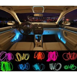 LED svítící pásek - dekorace do auta 12V - 3M délka