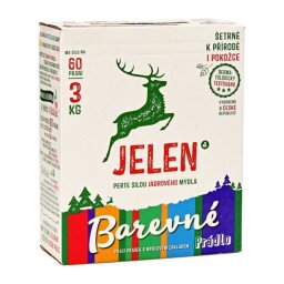 Jelen prací prášek na barevné prádlo 3 kg