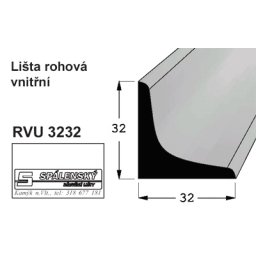 Lišta RVU 3232/2000 masiv