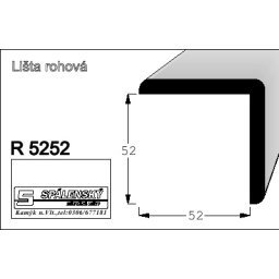 Lišta RF 5252/2400 nast