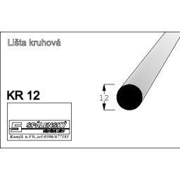 Lišta KR12-Buk 90cm