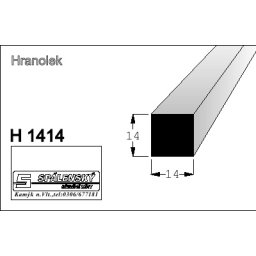 Lišta H1414 nastav.smrk 2400
