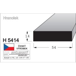 Hranol H 5515/2000mm
