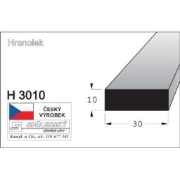 Hranol H 3010/2000mm