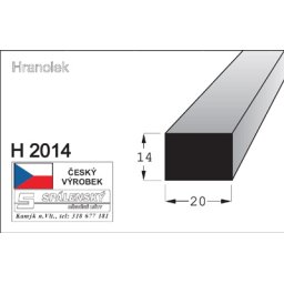 Hranol H 2015/2000mm