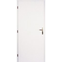 dveře plné Bílé 60 L hladké