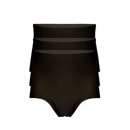 Kiliana Long vysoké kalhotky - 3 ks XL černá