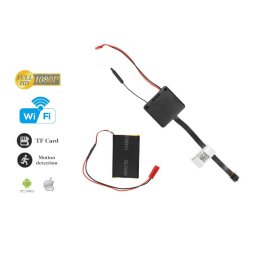 Miniaturní spy WiFi Full HD kamera 90 ° úhel a detekcí pohybu