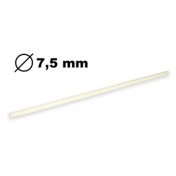 Tavná tyčinka bílá do lepící pistole průměr 7,5mm