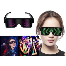 LED brýle s animacemi