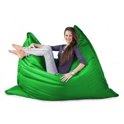 CrazyShop sedací vak STANDARD 144×180 cm, zelená