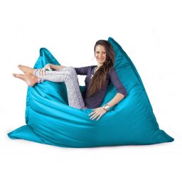 CrazyShop sedací vak STANDARD 144×180 cm, modrá