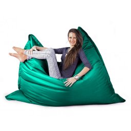 CrazyShop sedací vak STANDARD 144×180 cm, tyrkysová