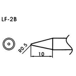 Hrot pro bezolovnaté pájky LF-2B