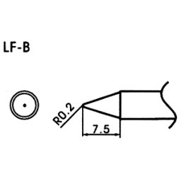Hrot pro bezolovnaté pájky LF-B