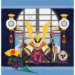 Japonský šátek Furoshiki 50 x 50 cm Kabuto
