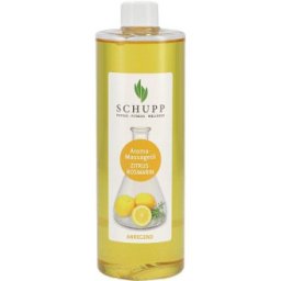 Aromatický masážní olej, Citrusy - Rozmarýn, 500 ml s dávkovačem