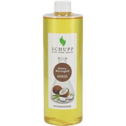 Aromatický masážní olej, Kokos, 500 ml s dávkovačem