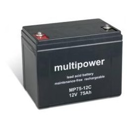 Akumulátor MP75-12C cyklický provoz - Powery