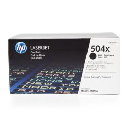 HP CE250XD/504X Dual pack, 2ks - originál