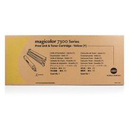 Original vývojnice + žlutý toner Konica Minolta 4333-513 / 1710532-002 (bulk)