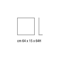 Horm designová zrcadla Gill (64 x 64 cm)