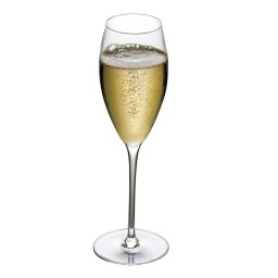 Nude designové sklenice na šampaňské Vinifera
