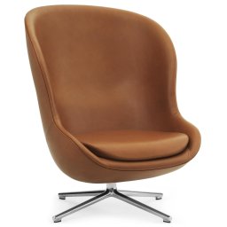 Normann Copenhagen designová křesla Hyg Lounge Chair High Alu