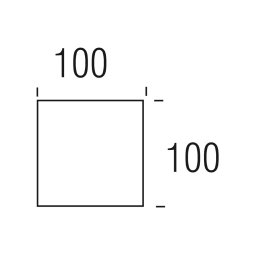 Belta / Frajumar designové konferenční stoly Gib 2 (100 x 100 cm)