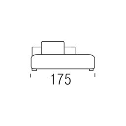 Beltá / Frajumar designové sedačky Suit otevřený element