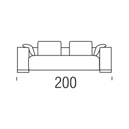 Beltá / Frajumar designové sedačky Suit 200cm