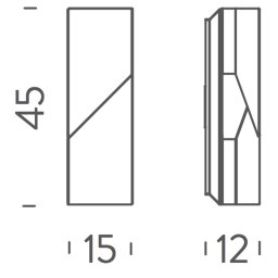 Nemo designová nástěnná svítidla Shadows Petit