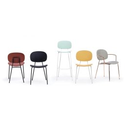Infiniti designové barové židle Tondina Pop 77cm