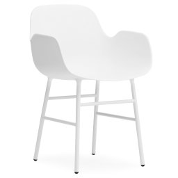 Normann Copenhagen designové židle Form Armchair Steel
